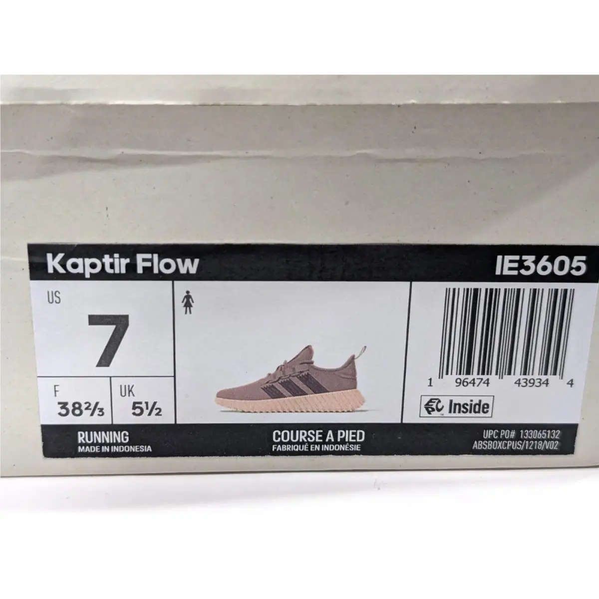 Adidas shoes - adidas Kaptir Flow - Kaptir Flow - IE3605 - Mauvee/Black 18