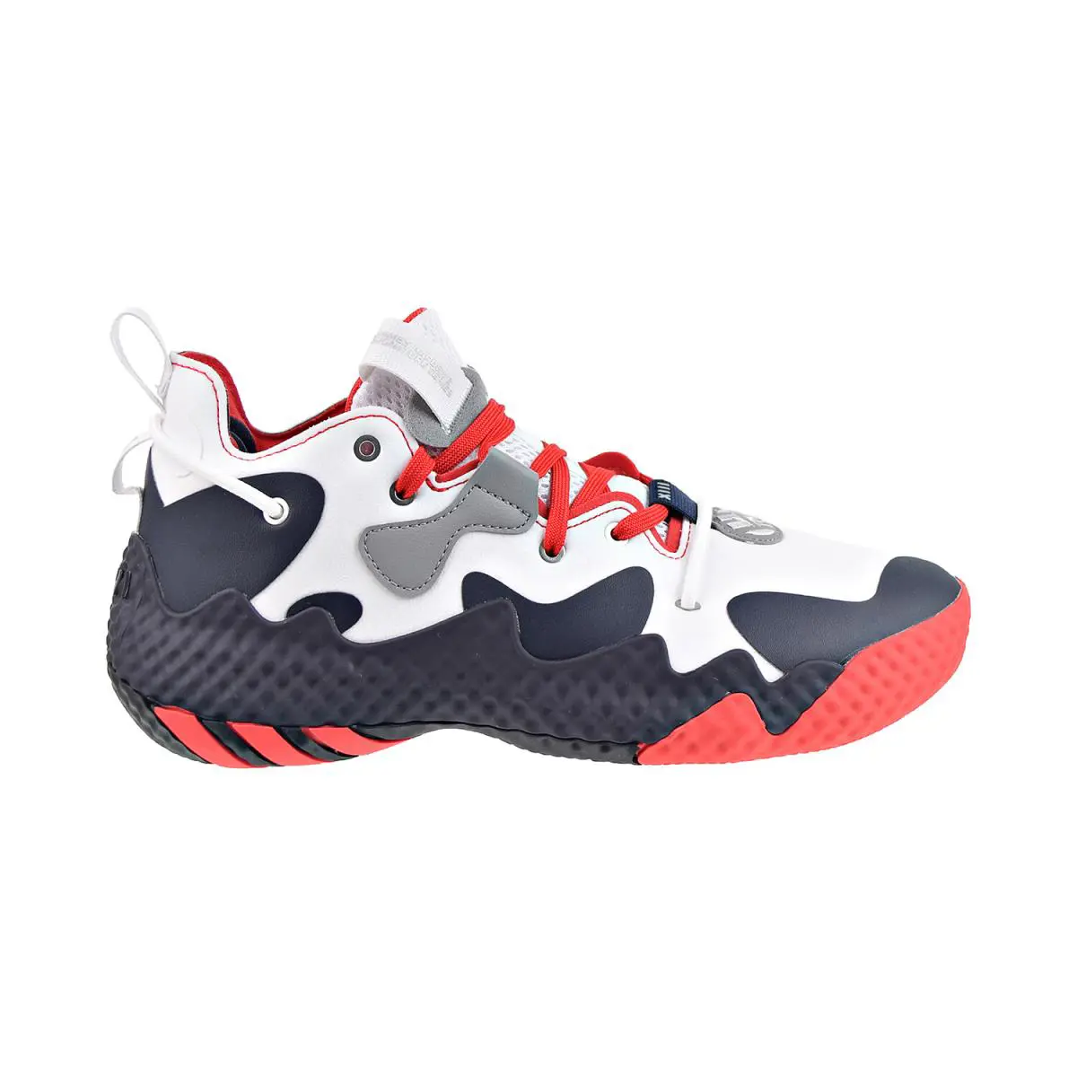 Adidas shoes - gv9081 - gv9081 - Cloud White/Vivid Red/Legend Ink 5