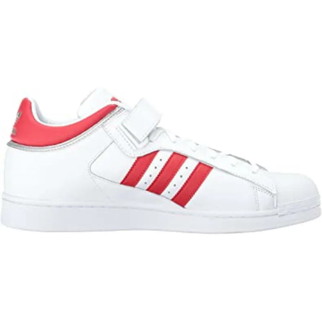 Adidas shoes - adidas Pro Shell - Pro Shell - BY4384 - White/ Scarlet/ Metallic Silver 4