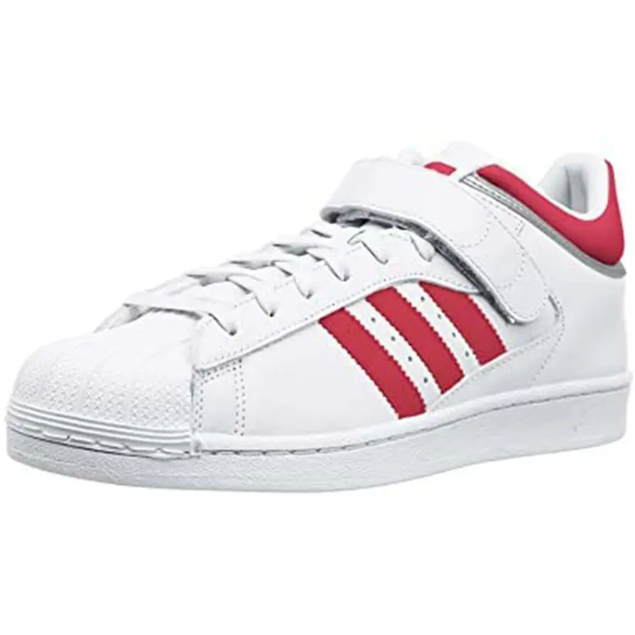 Adidas shoes - adidas Pro Shell - Pro Shell - BY4384 - White/ Scarlet/ Metallic Silver 5