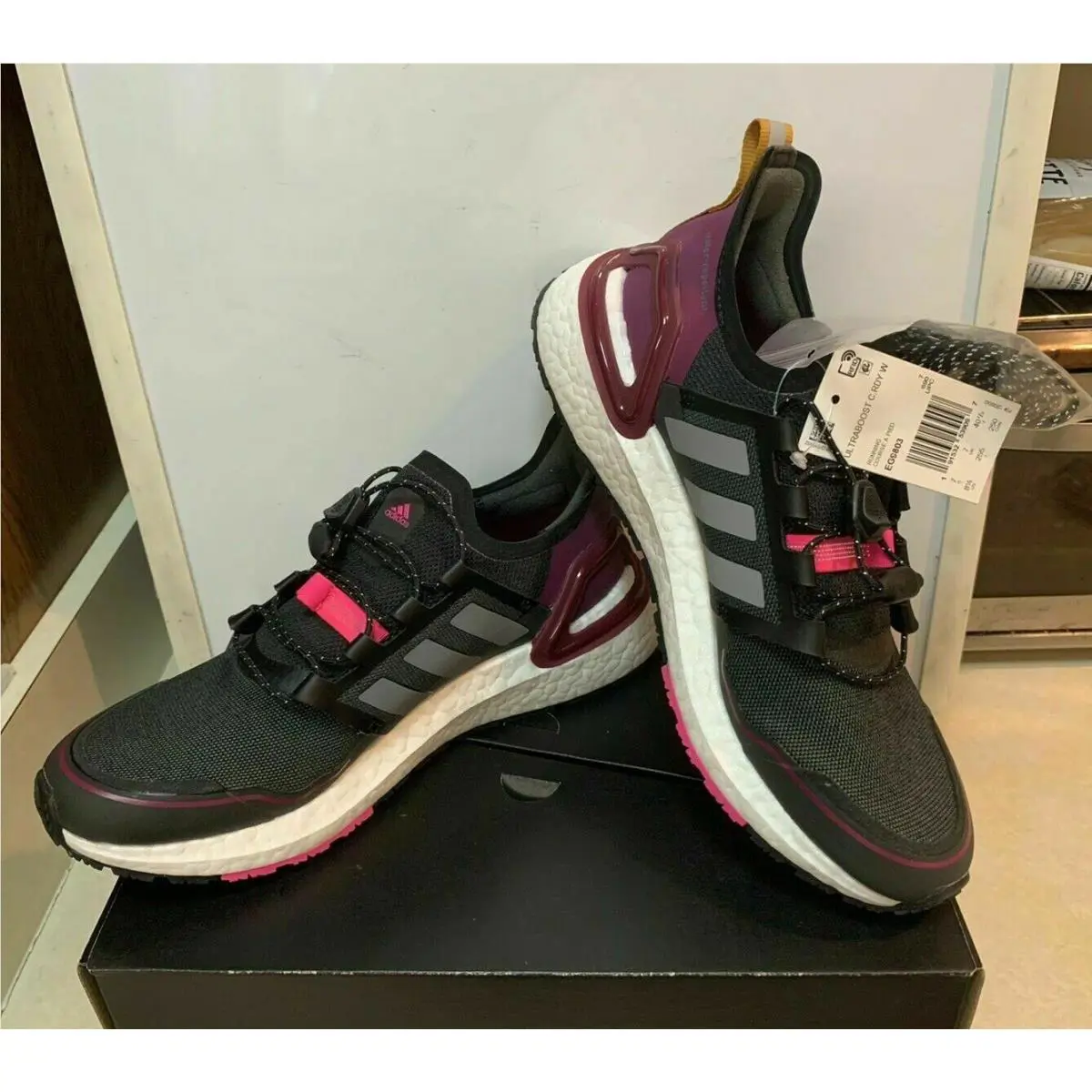 Adidas shoes - Adidas Boost - Boost - EG9803 - Black 6