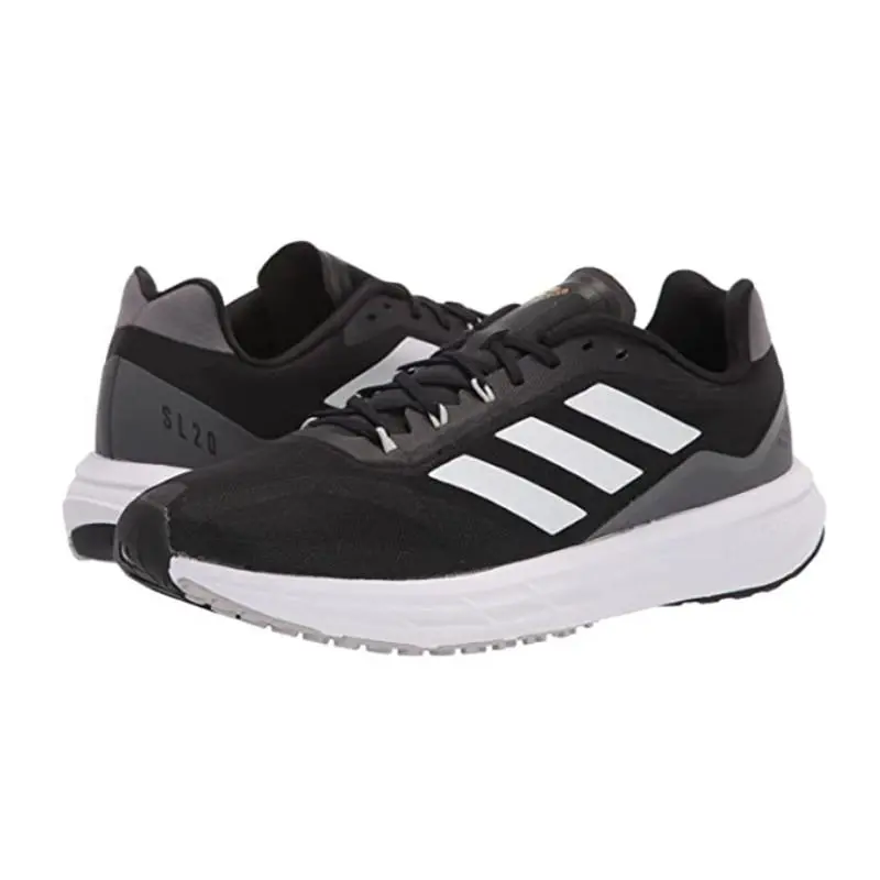 Adidas shoes - adidas SL 20 - Q46188 - Black/White/Grey 2