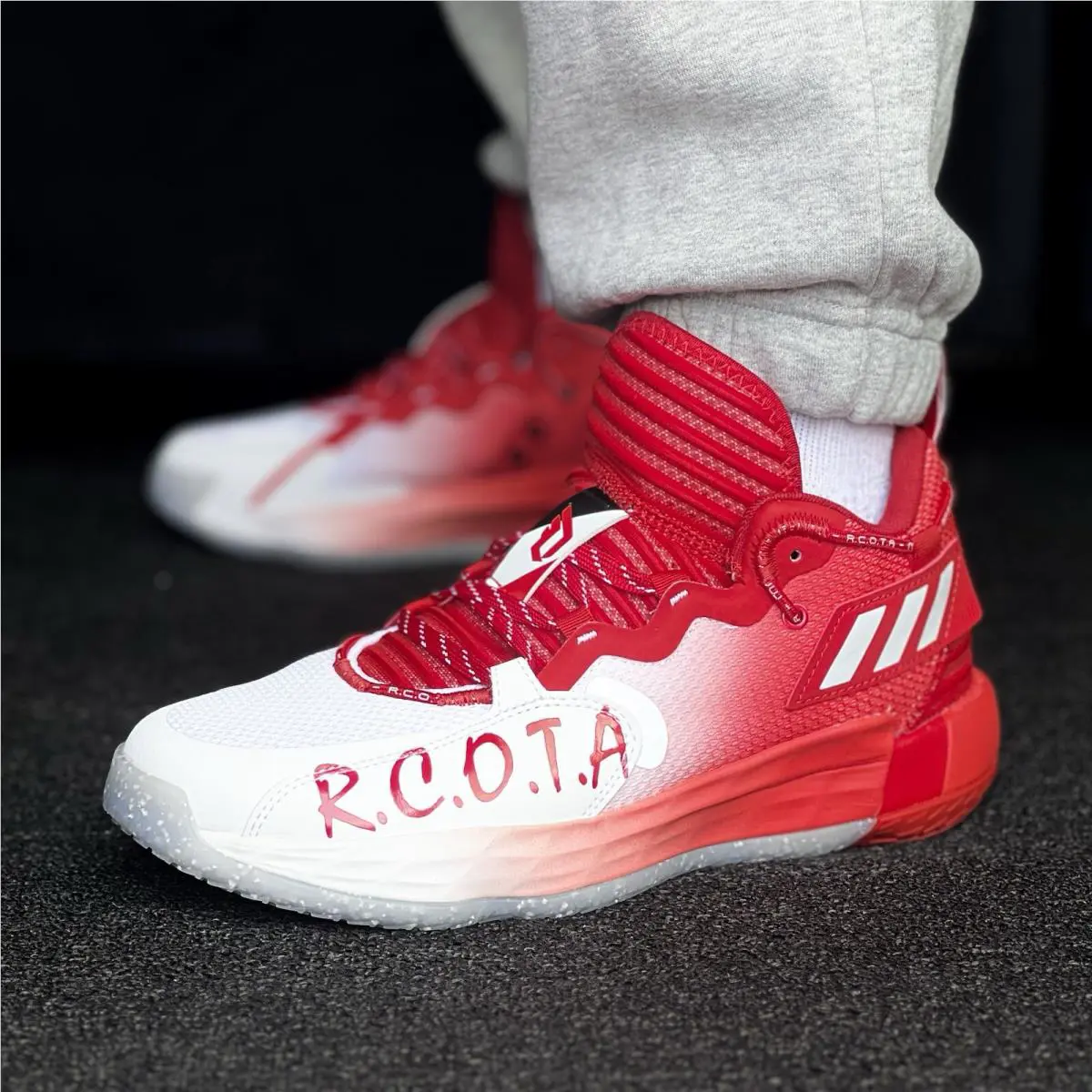 Adidas shoes - adidas Dame 7 - Dame - Red 1
