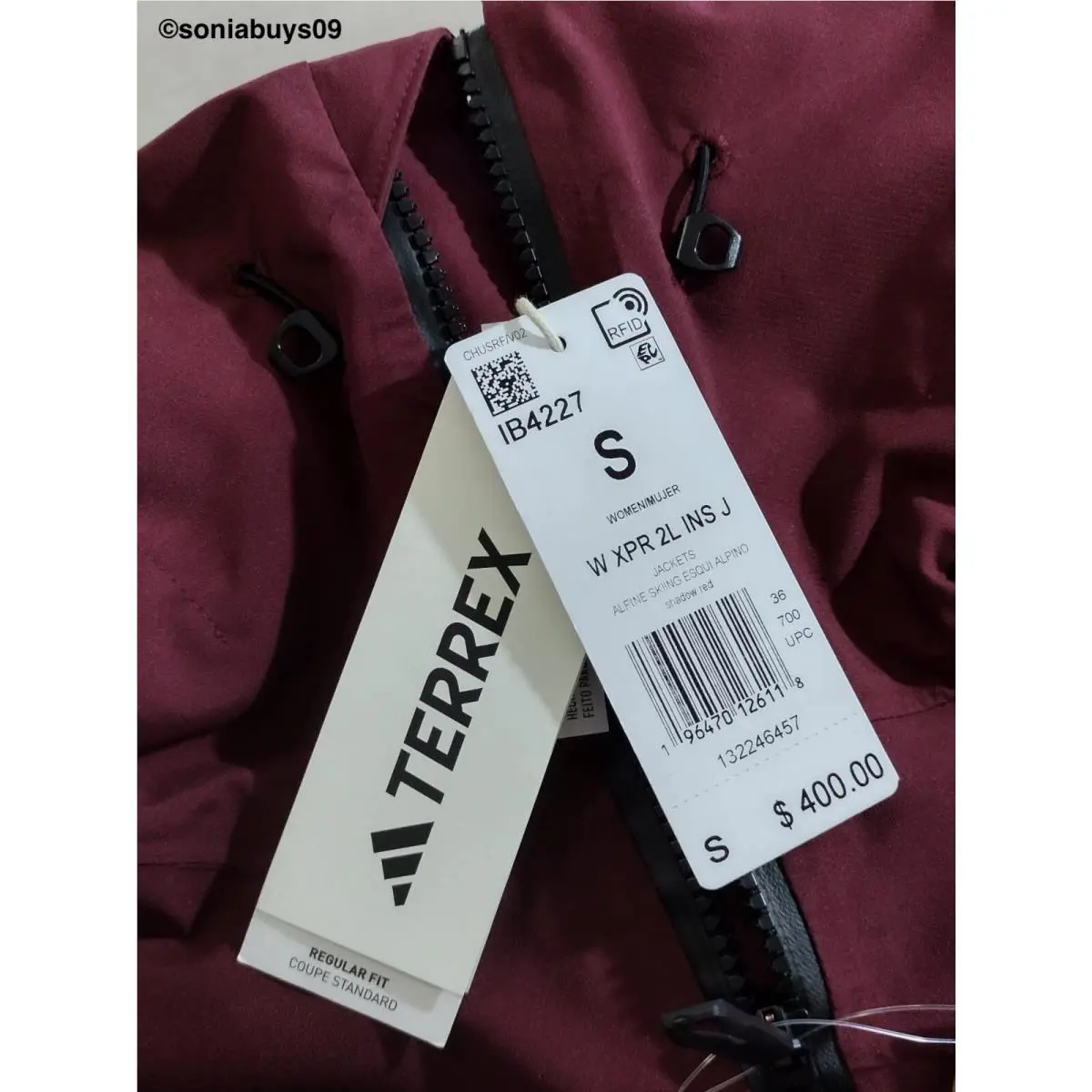 Adidas clothing - Shadow Red 22