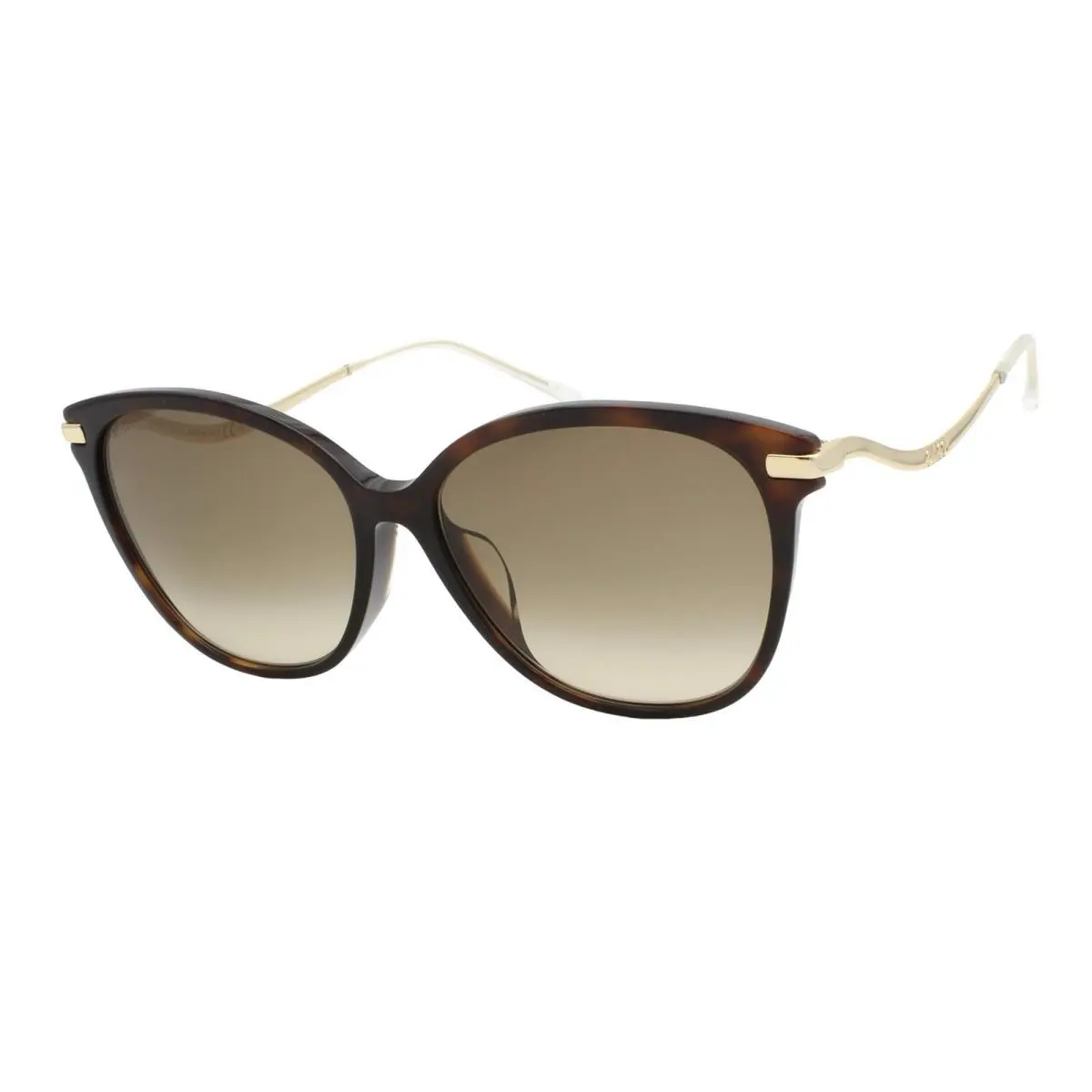 Jimmy Choo Peg/f/s O2VHA Tortoise Gold Glitter Women’s Sunglasses 59-16-145