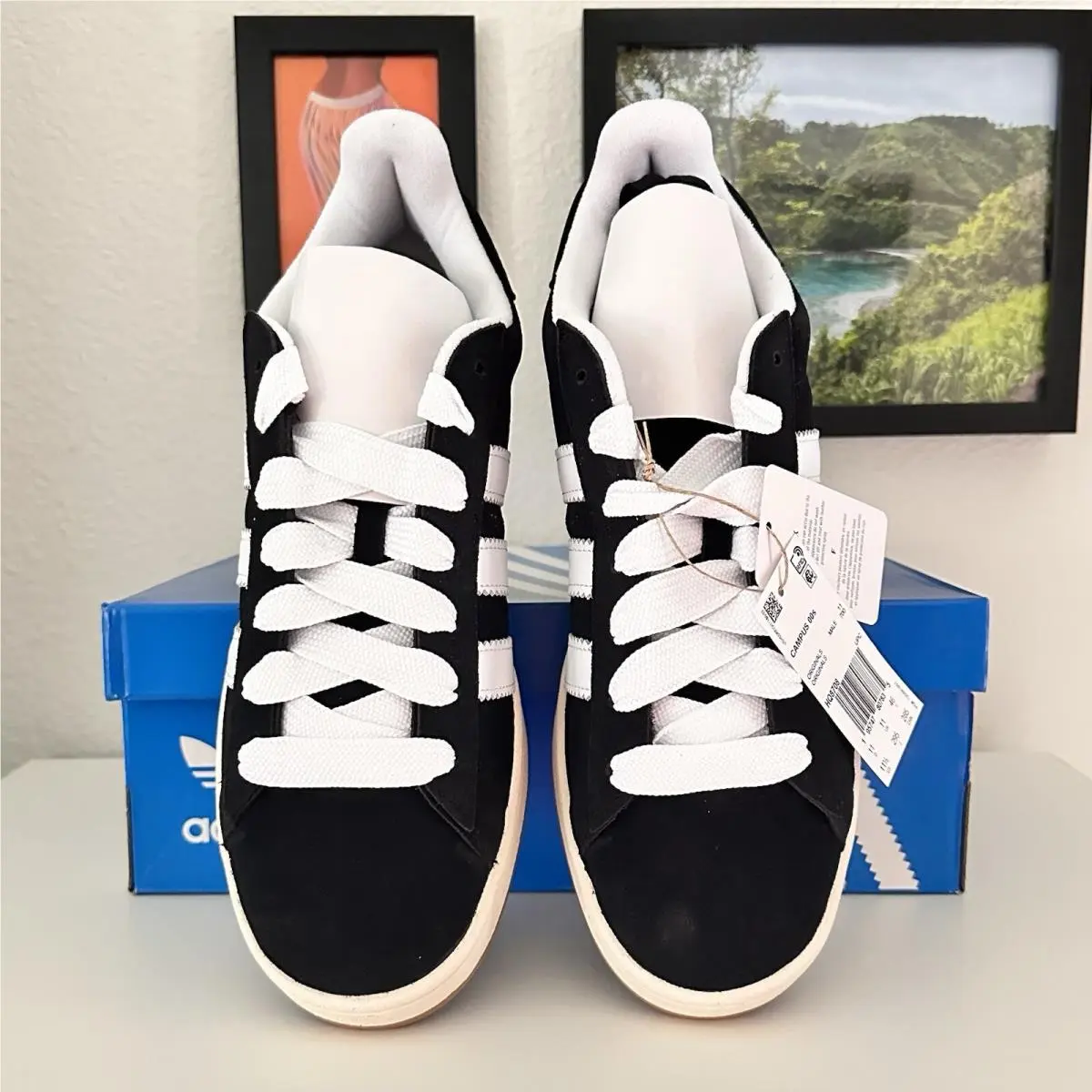 Adidas shoes - adidas Campus - Campus - HQ8708 - Black 1