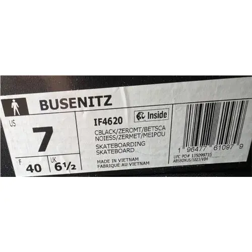 Adidas shoes - adidas Busenitz - Busenitz - IF4620 - Black 6