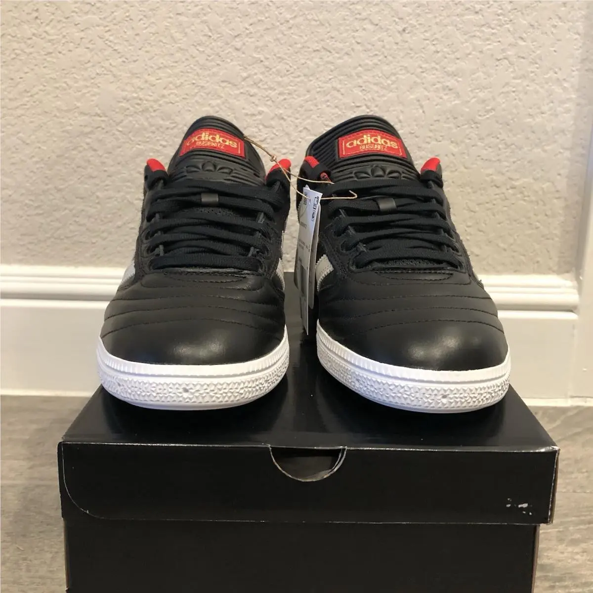 Adidas shoes - adidas Busenitz - Busenitz - IF4620 - Core Black / Zero Metalic / Better Scarlet 0