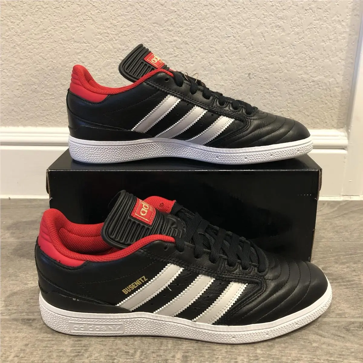 Adidas shoes - adidas Busenitz - Busenitz - IF4620 - Core Black / Zero Metalic / Better Scarlet 3