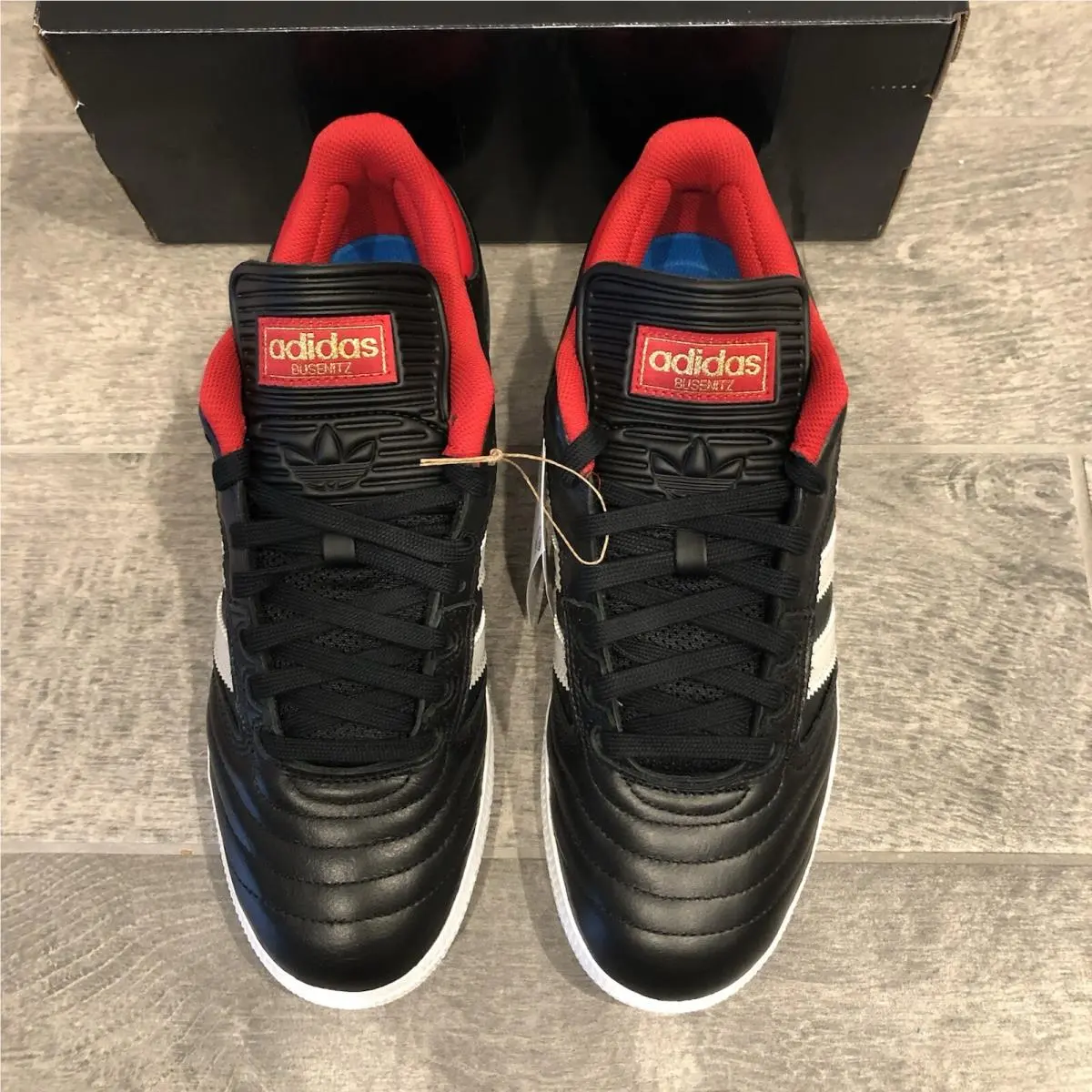 Adidas shoes - adidas Busenitz - Busenitz - IF4620 - Core Black / Zero Metalic / Better Scarlet 4