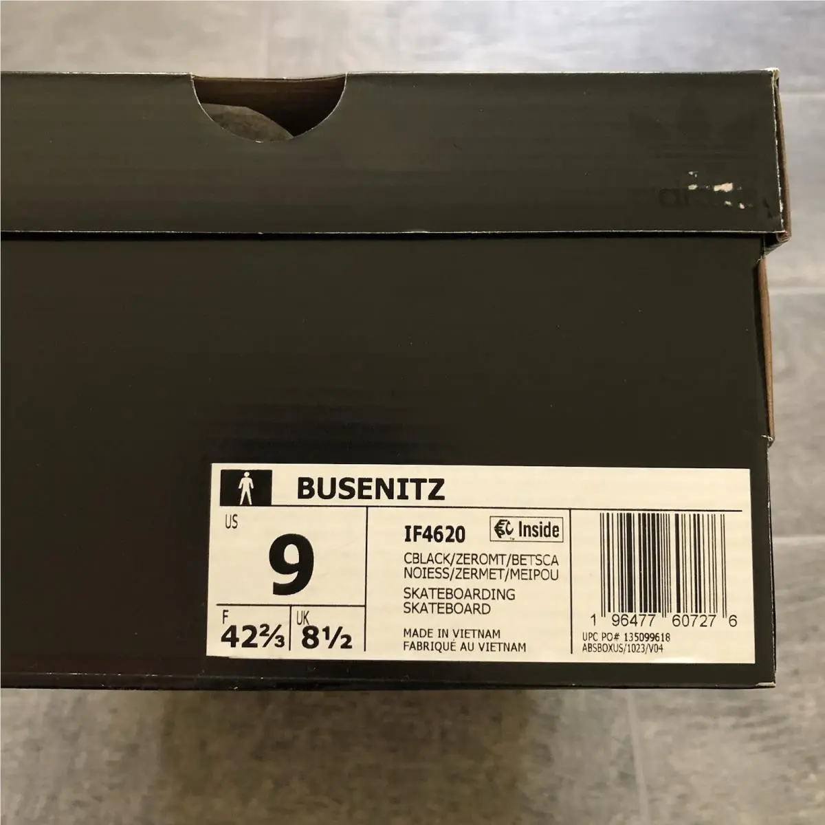 Adidas shoes - adidas Busenitz - Busenitz - IF4620 - Core Black / Zero Metalic / Better Scarlet 6