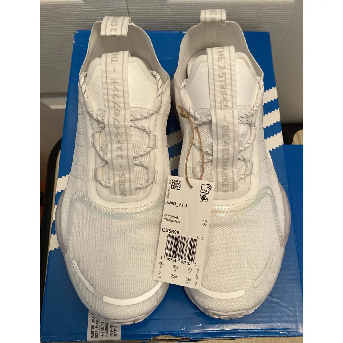 Adidas shoes - adidas NMD R1 - NMD - GX5698 - Triple White 1
