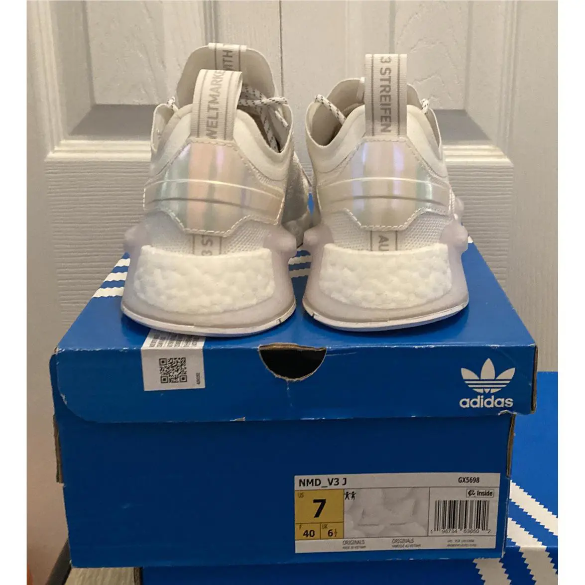 Adidas shoes - adidas NMD R1 - NMD - GX5698 - Triple White 2