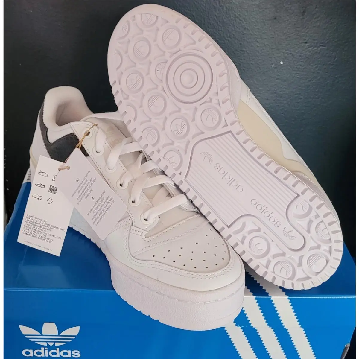 Adidas shoes - HQ1984 - HQ1984 - Cloud White / Cloud White / Aluminium (UPC: 195748956303) 1