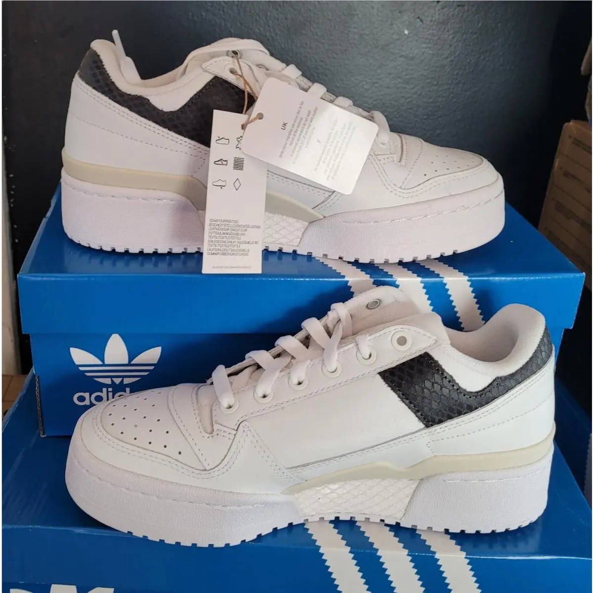 Adidas shoes - HQ1984 - HQ1984 - Cloud White / Cloud White / Aluminium (UPC: 195748956303) 3