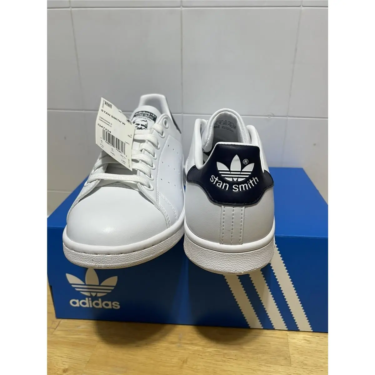 Adidas shoes - Q47224 - Q47224 - Cloud White / Collegiate Navy / Cloud White (UPC: 194817794600) 0