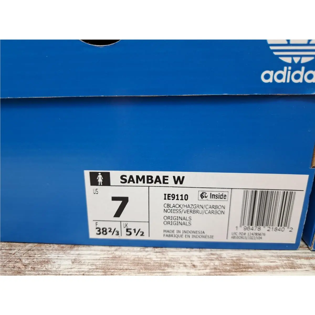Adidas shoes - adidas Sambae - Sambae - IE9110 - Black 7
