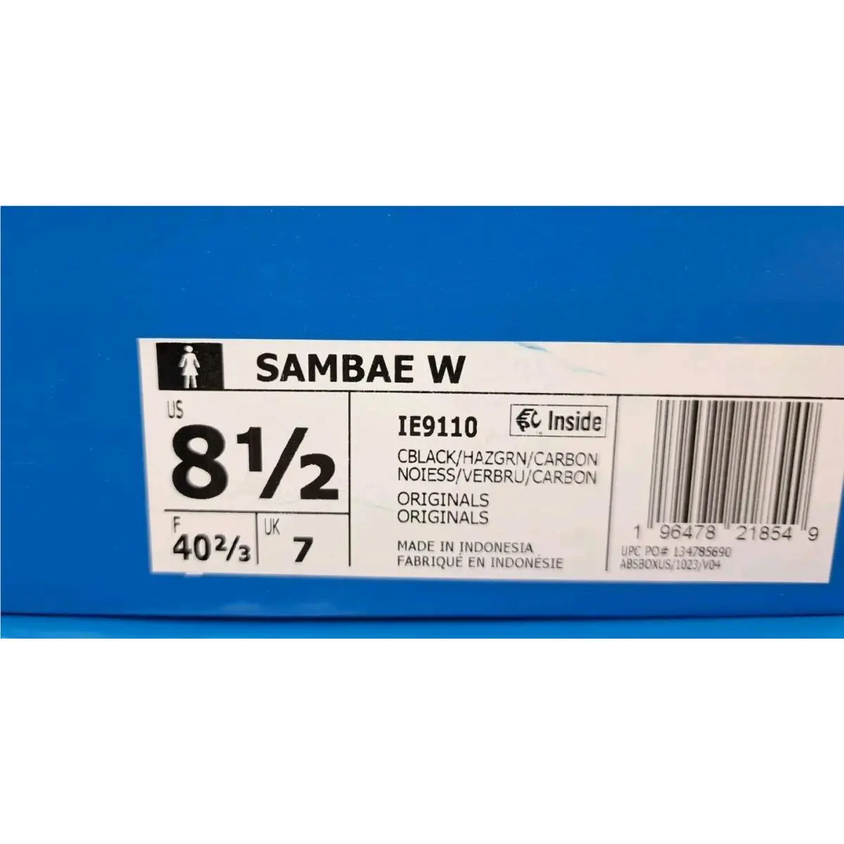 Adidas shoes - adidas Sambae - Sambae - IE9110 - Black 7