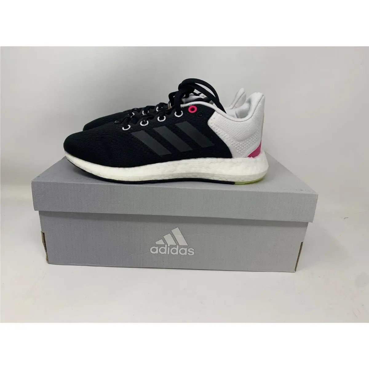 Adidas Pureboost 21 Women 5 Running Shoe Black Gym Training Sneaker GX8088