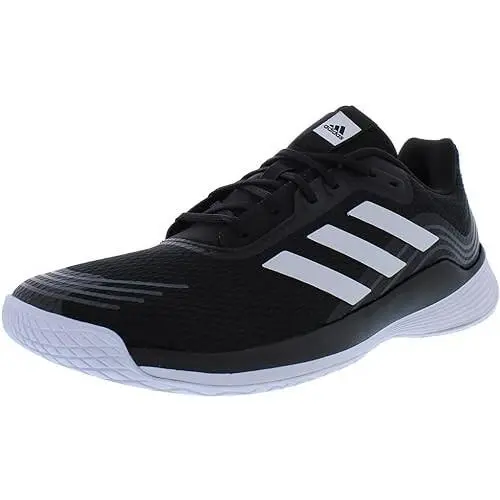 Adidas Women`s Novaflight Indoor Volleyball Shoes Black/white Size 9.5