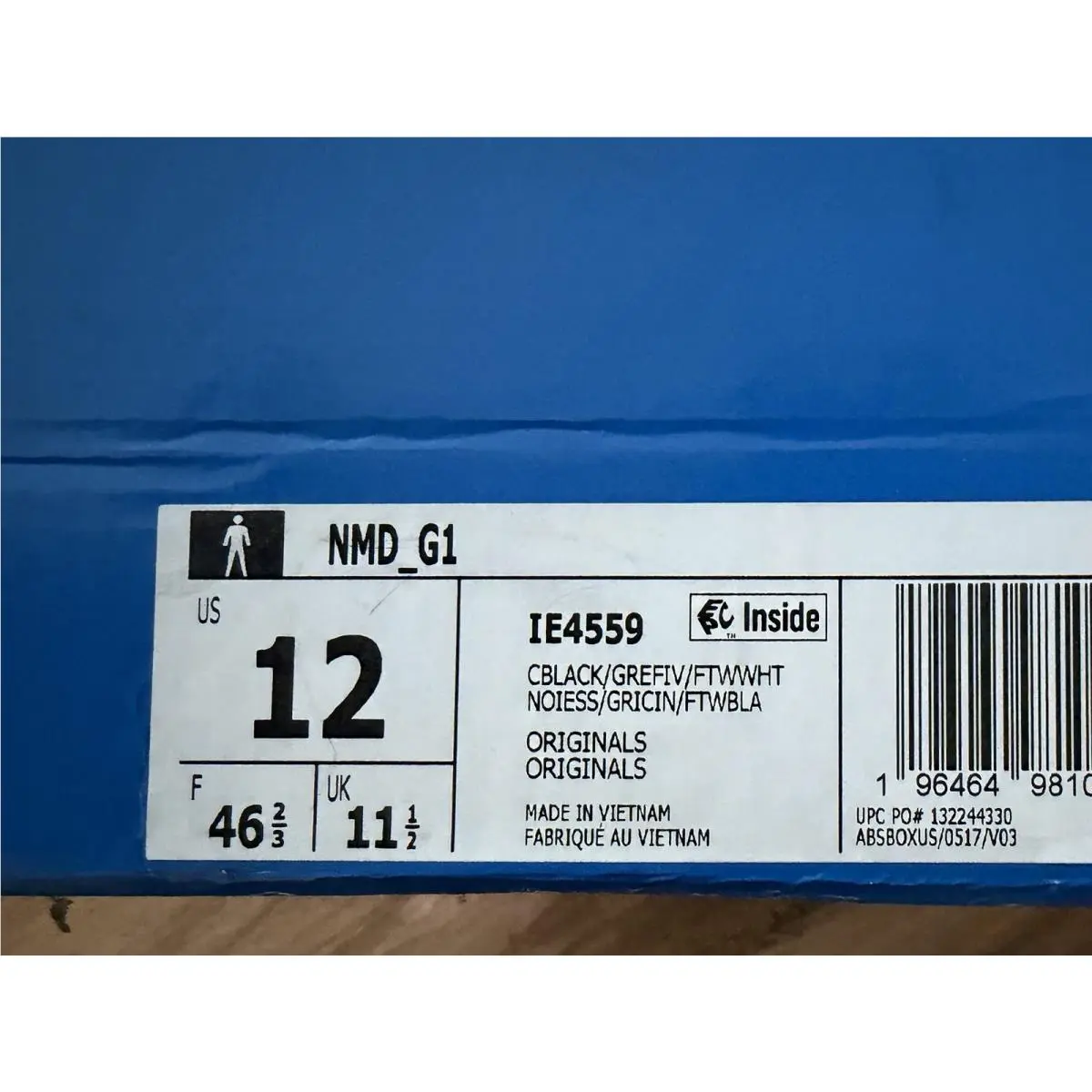 Adidas shoes - adidas NMD G1 - NMD - IE4559 - Black 3