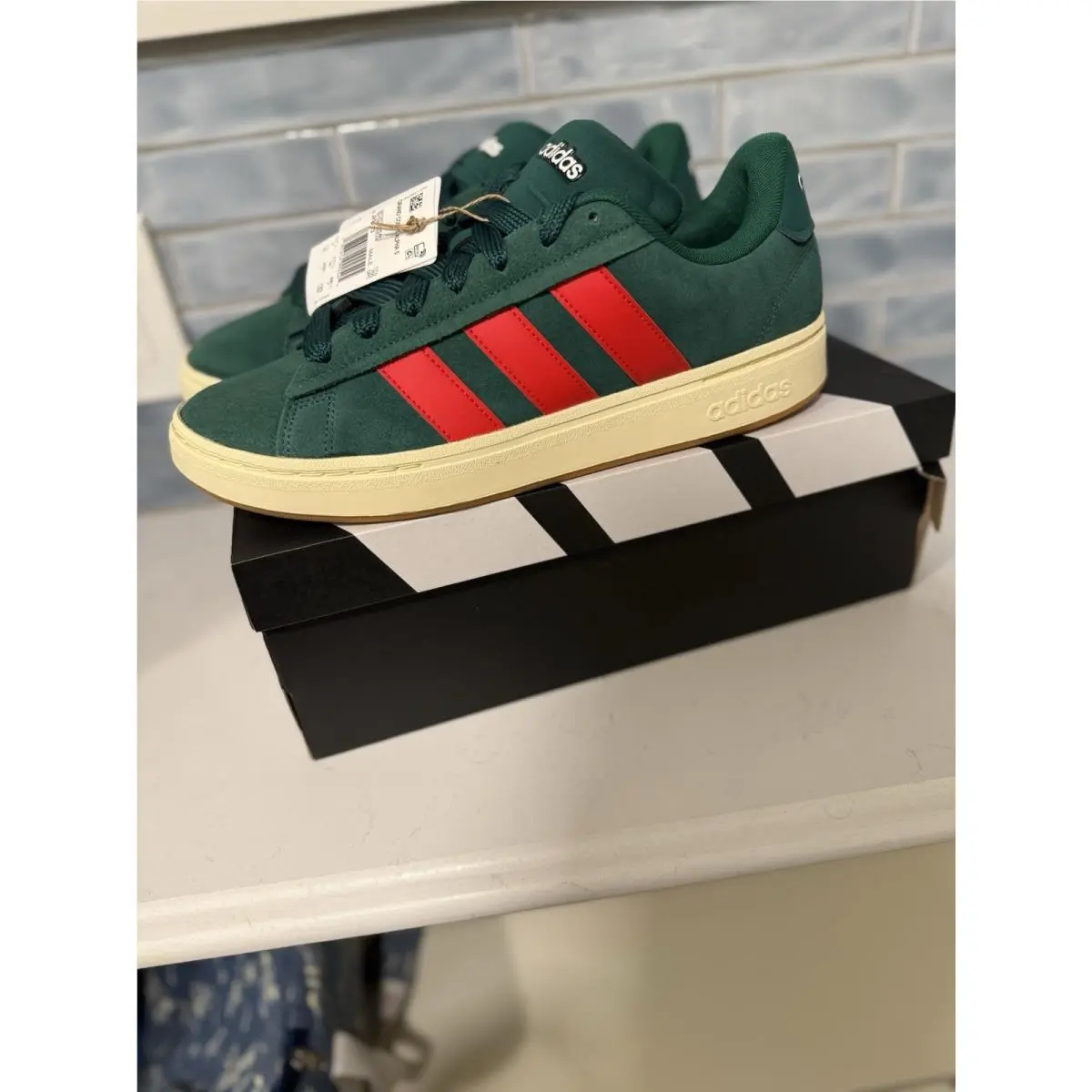 Adidas shoes - adidas Grand Court Alpha 00s - JI1713 - Green (UPC: 197614992545) 0