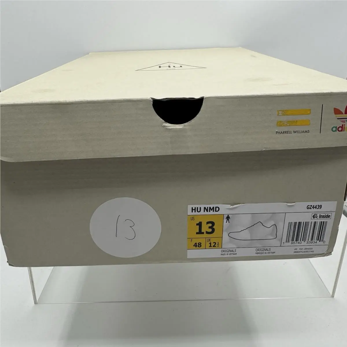 Adidas shoes - adidas NMD Human Race - NMD Human Race - GZ4439 - Orange, Manufacturer: Focus Orange/Core Black/Screaming Green 7