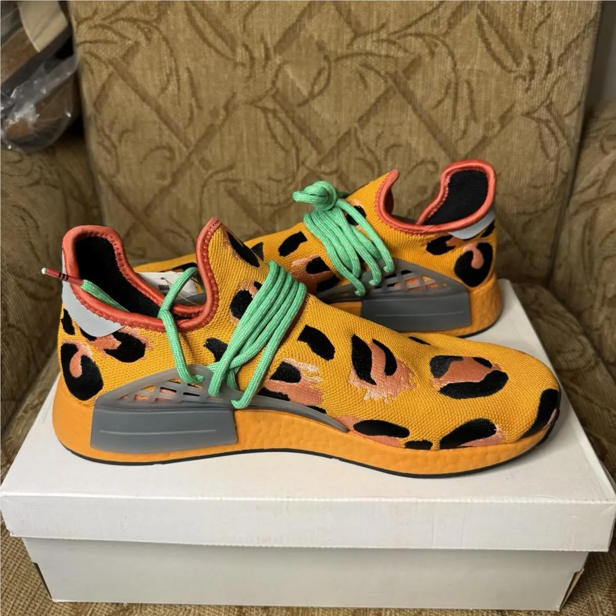 Adidas shoes - adidas NMD Hu - NMD - GZ4439 - Orange 0