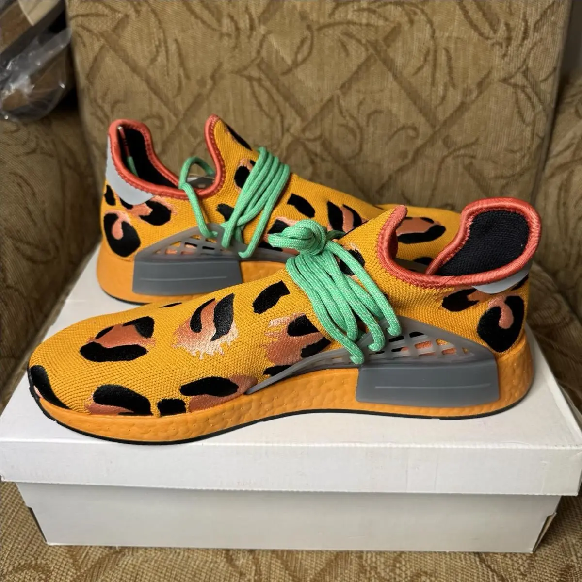 Adidas shoes - adidas NMD Hu - NMD - GZ4439 - Orange 1