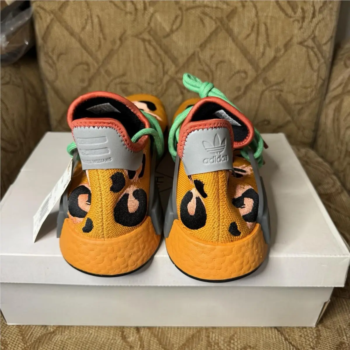 Adidas shoes - adidas NMD Hu - NMD - GZ4439 - Orange 3