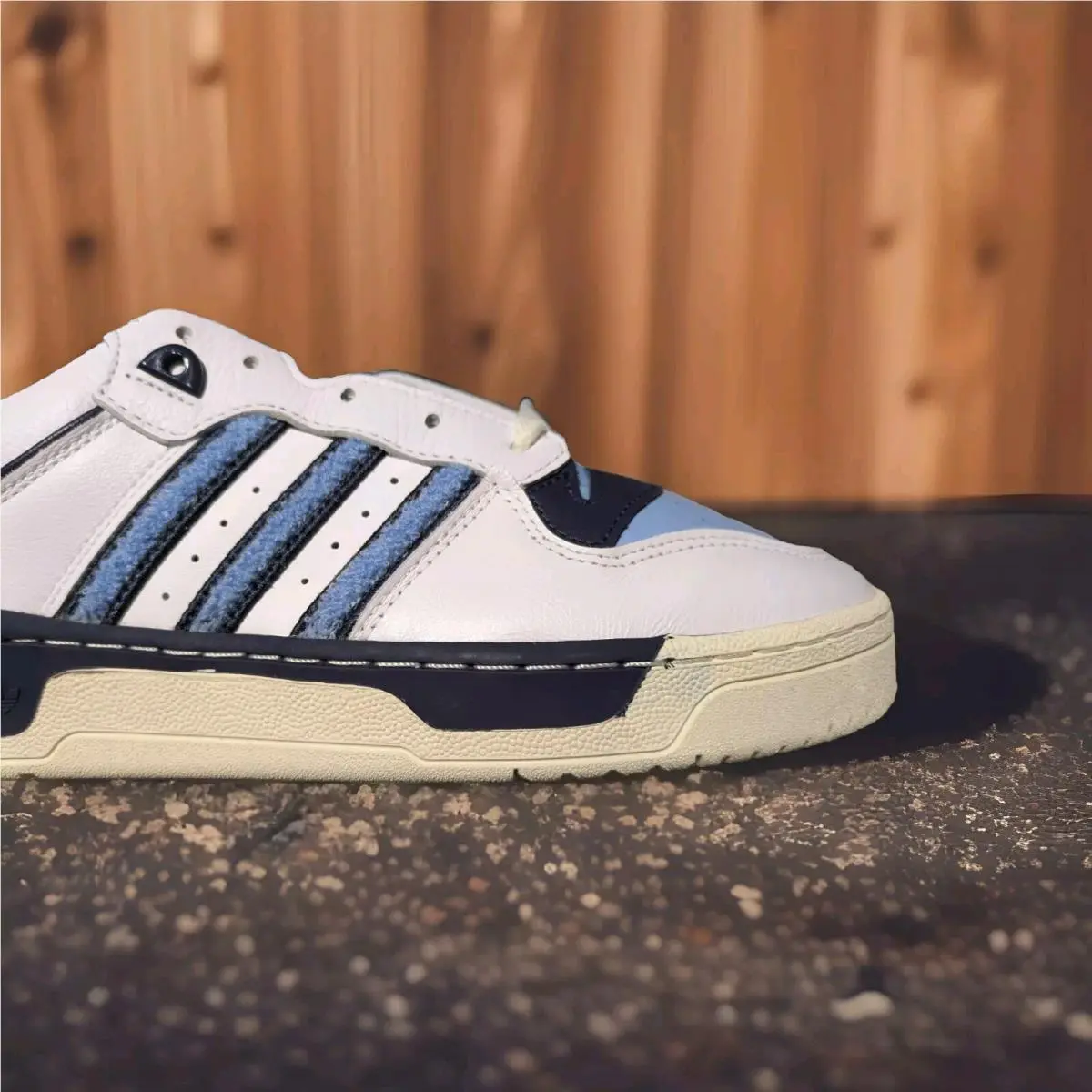 Adidas shoes - adidas Rivalry Low 86 - Rivalry Low - FZ6334 - Footwear White/Clear Blue/Shadow Navy 1