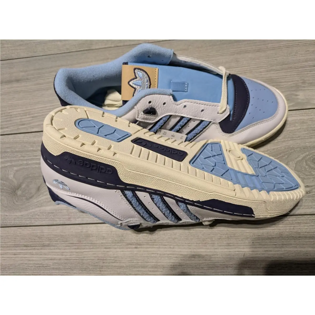Adidas shoes - adidas Rivalry Low 86 - Rivalry Low - FZ6334 - Footwear White/Clear Blue/Shadow Navy 4