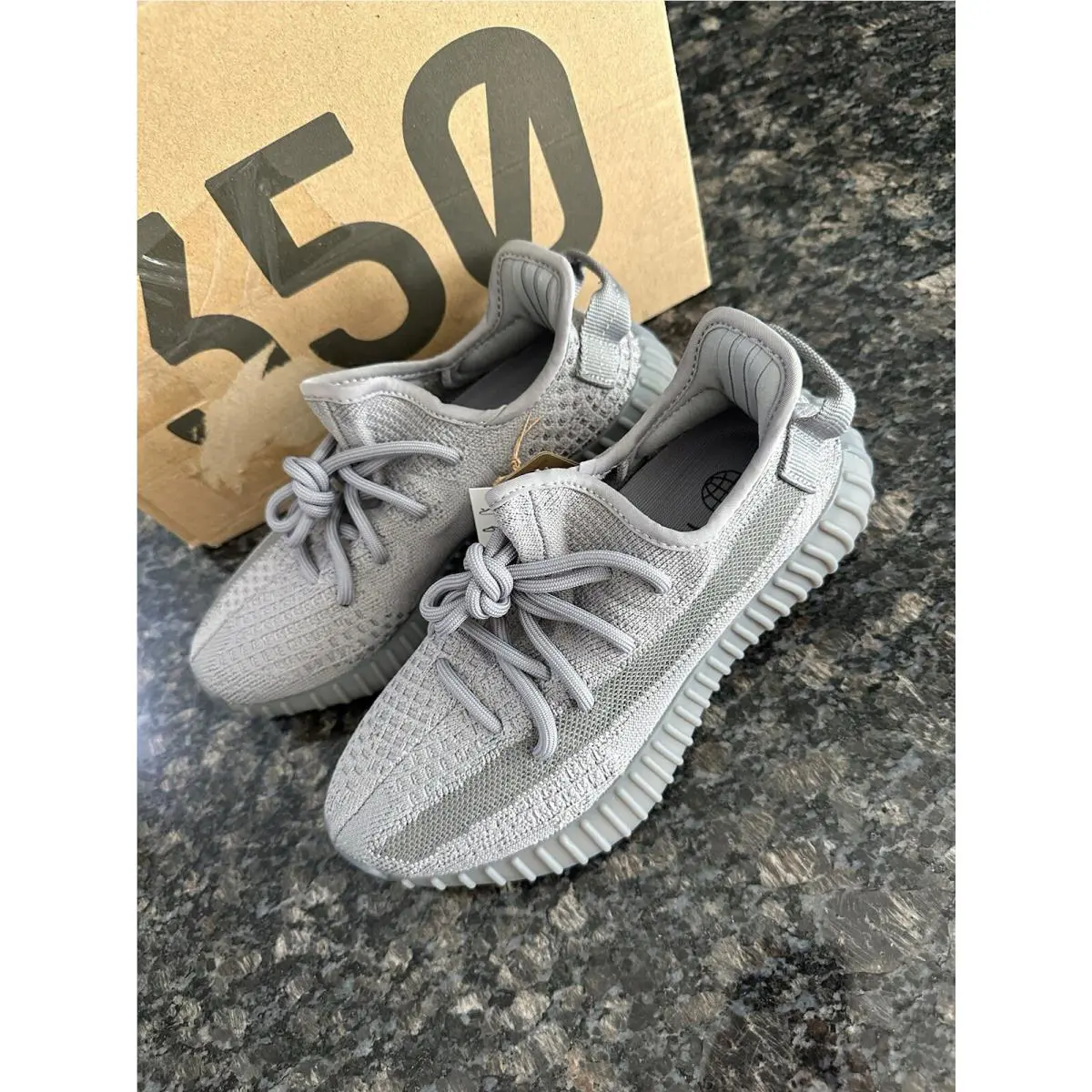 Adidas shoes - adidas Yeezy Boost 350 V2 - IF3219 - Gray (UPC: 0196468735223) 0