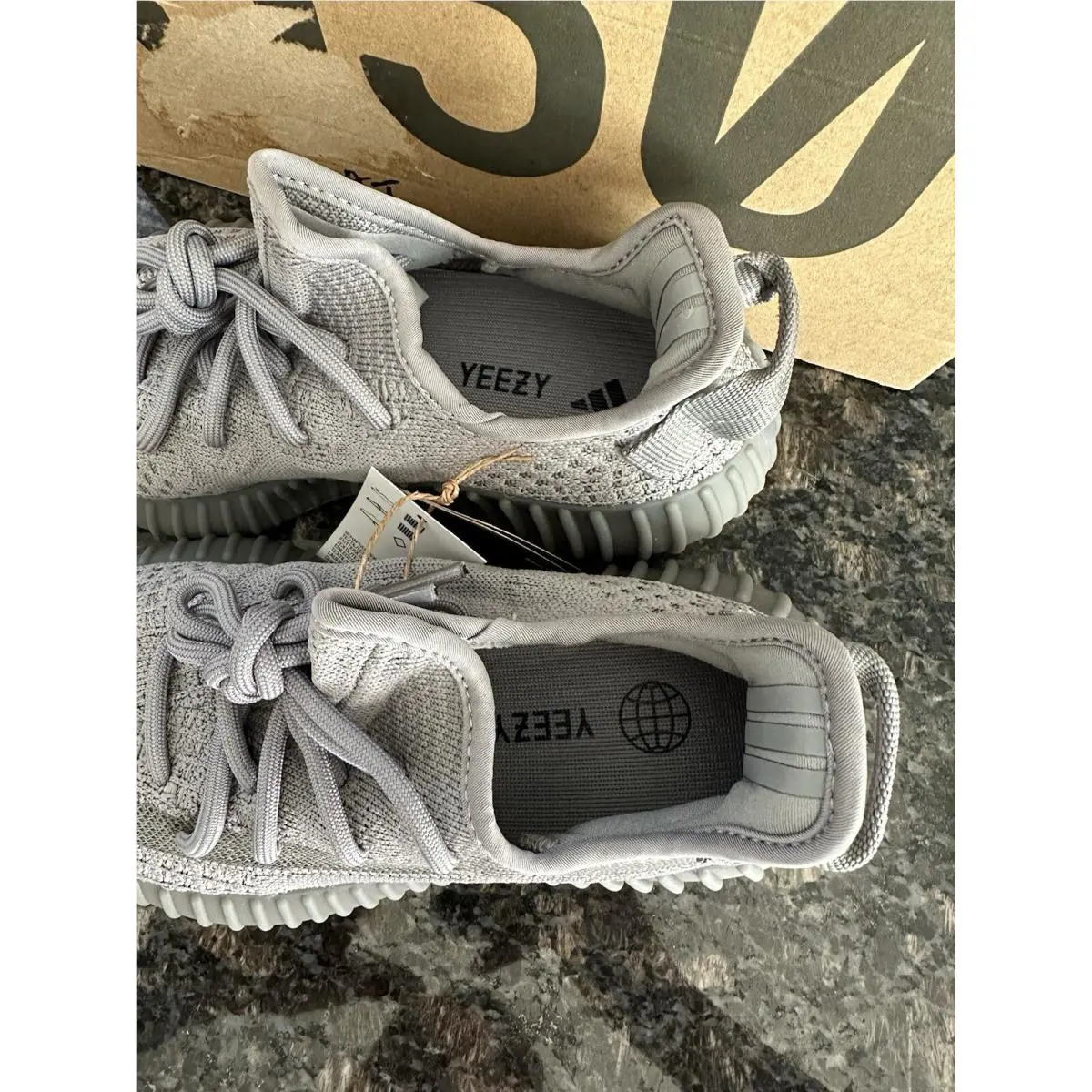 Adidas shoes - adidas Yeezy Boost 350 V2 - IF3219 - Gray (UPC: 0196468735223) 1