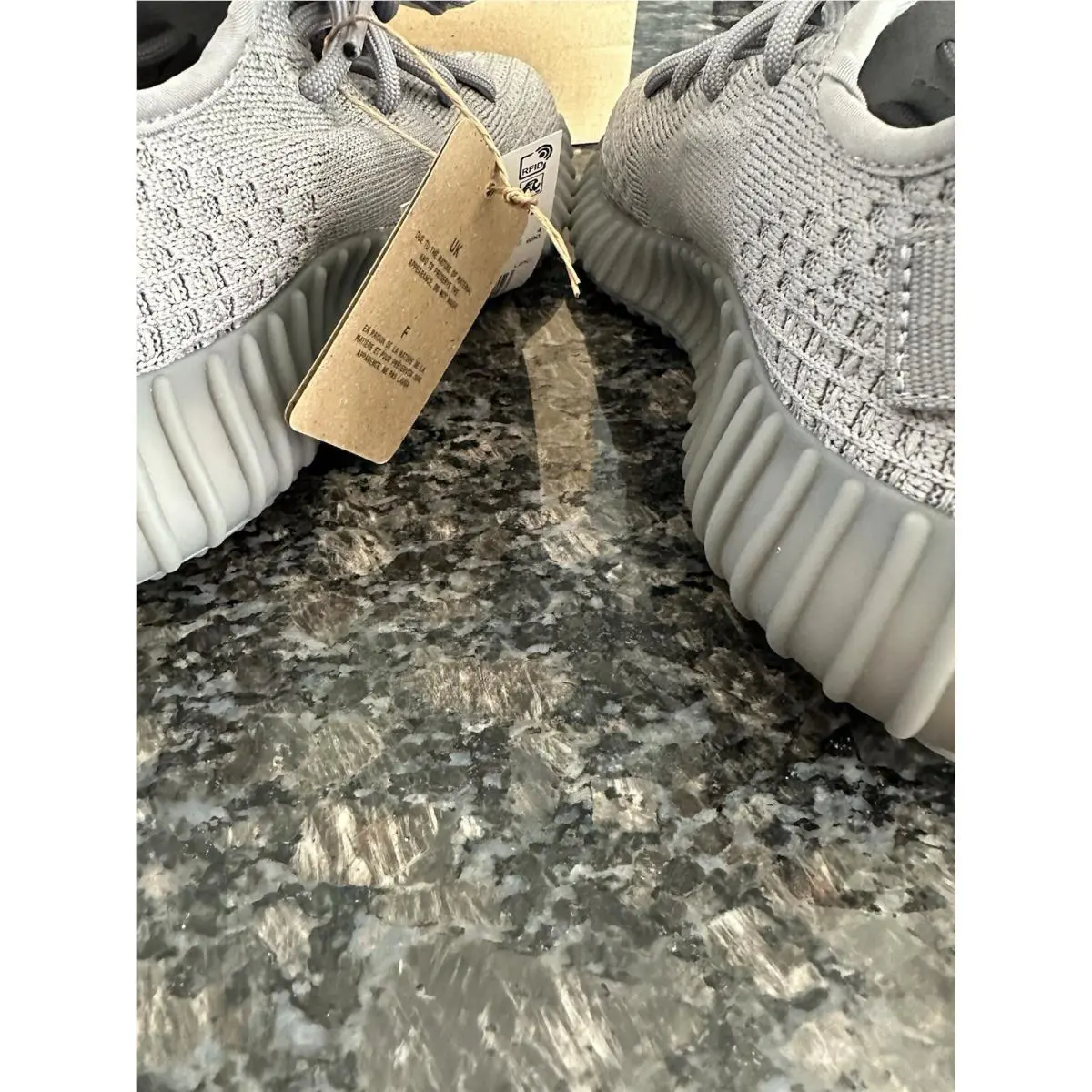 Adidas shoes - adidas Yeezy Boost 350 V2 - IF3219 - Gray (UPC: 0196468735223) 4
