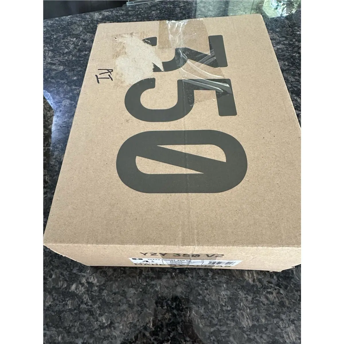 Adidas shoes - adidas Yeezy Boost 350 V2 - IF3219 - Gray (UPC: 0196468735223) 7