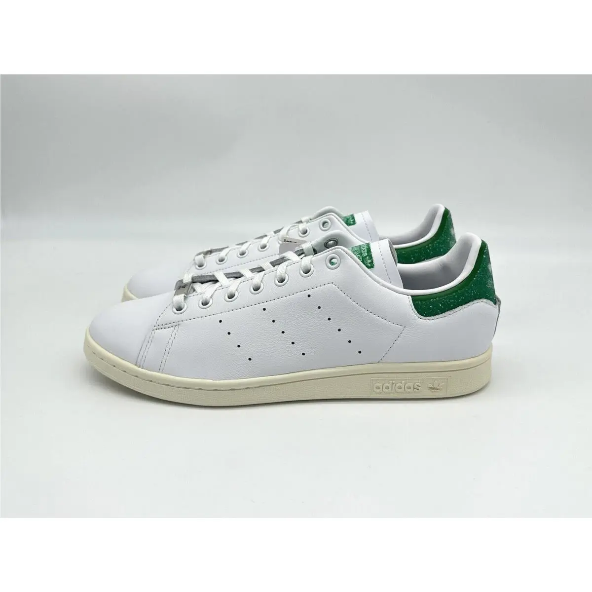 Adidas Stan Smith Swarovski Crystals Men`s Size 9.5 White Green Shoes FX7482