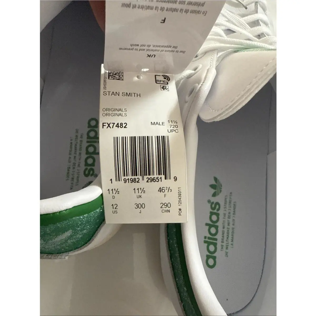 Adidas shoes - adidas Stan Smith - Stan Smith - FX7482 - White (UPC: 191982296571) 7