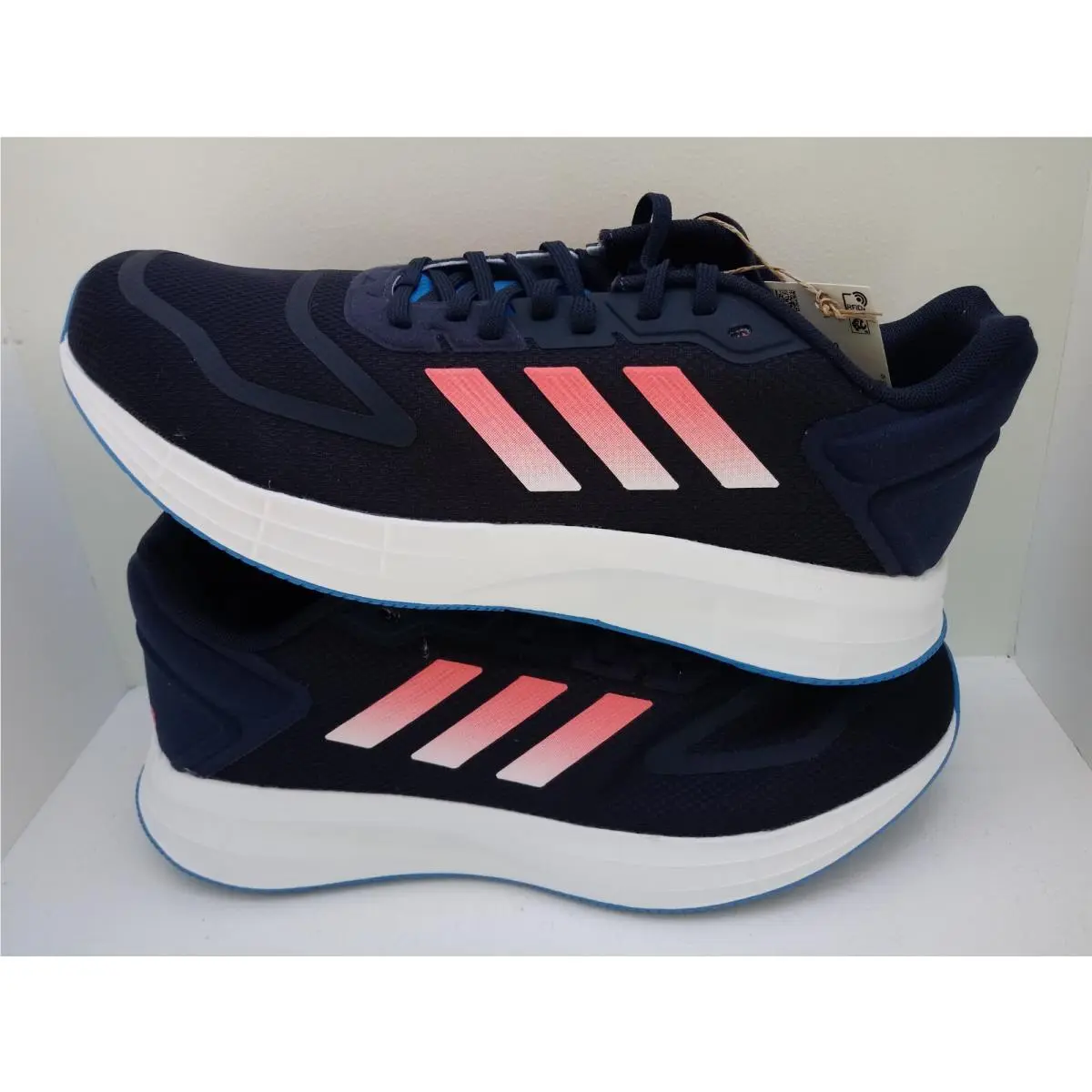 Adidas Duramo 10 Black/ White Running Shoes Men`s Size: 11