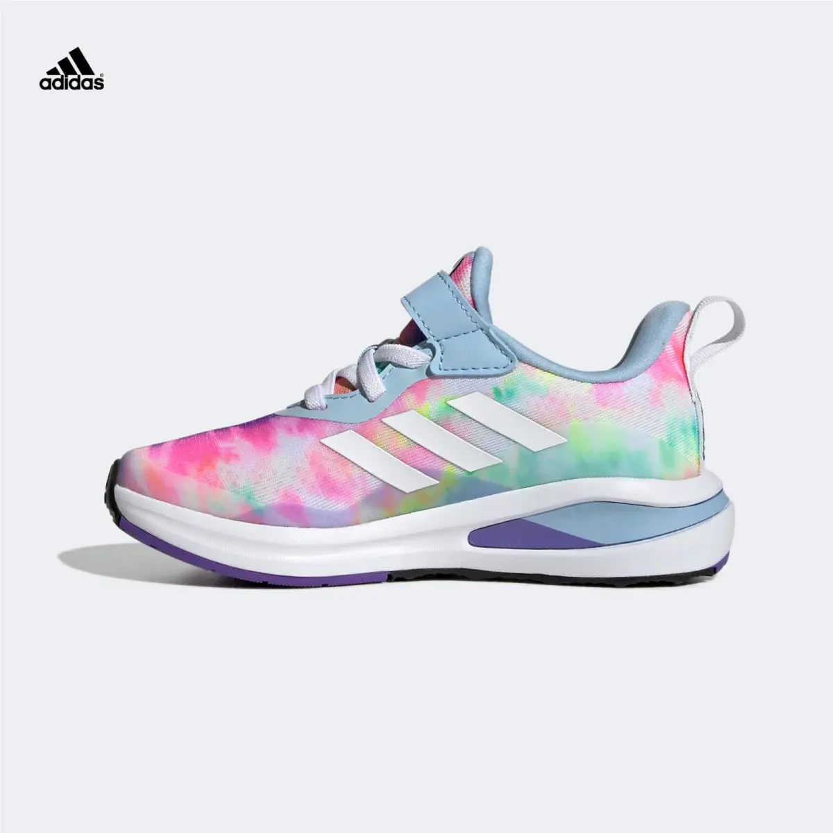 Adidas shoes - adidas x Disney Fortarun Shoes Daisy - GY8569 - Clear Sky / Cloud White / Purple Rush (UPC: 195733972899) 2