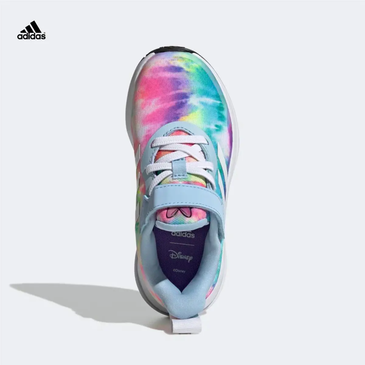 Adidas shoes - adidas x Disney Fortarun Shoes Daisy - GY8569 - Clear Sky / Cloud White / Purple Rush (UPC: 195733972899) 3
