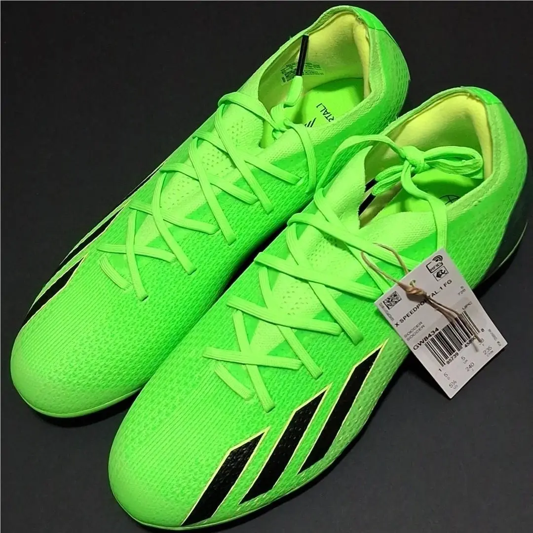 Adidas shoes - adidas X Speedportal.1 - GW8434 - Solar Green/Core Black/Solar Yellow, Main: Green 2