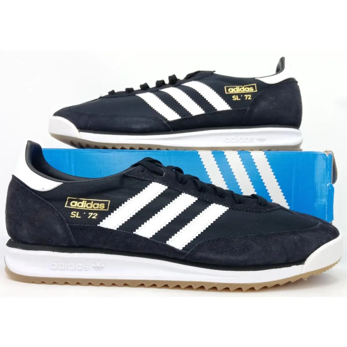 Adidas shoes - adidas Originals SL 72 RS - JI1282 - Black (UPC: 197609394156) 9