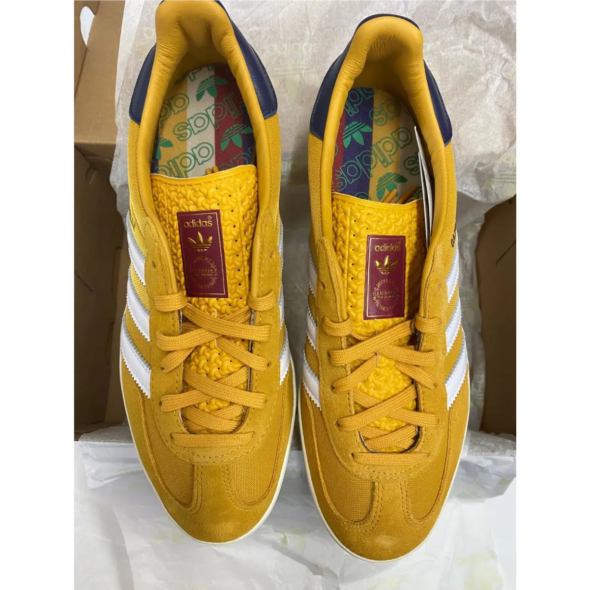 Adidas shoes - adidas Gazelle Indoor - Gazelle Indoor - IE0540 - Yellow (UPC: 0196468672795) 0