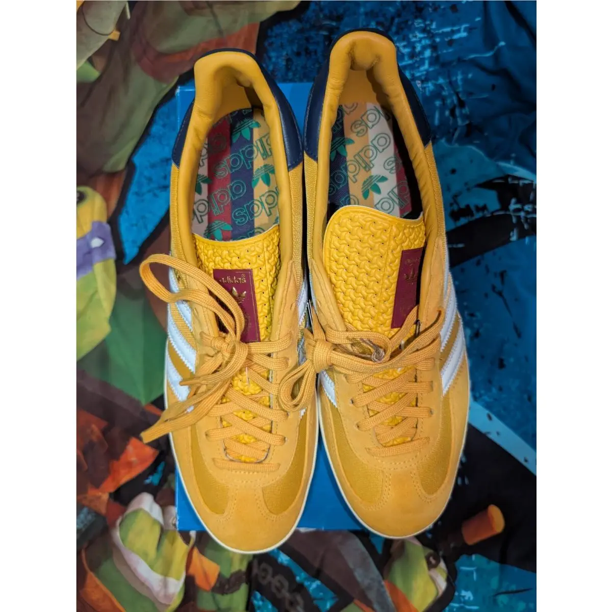 Adidas shoes - adidas Gazelle Indoor - Gazelle Indoor - IE0540 - Yellow (UPC: 0196468672795) 0