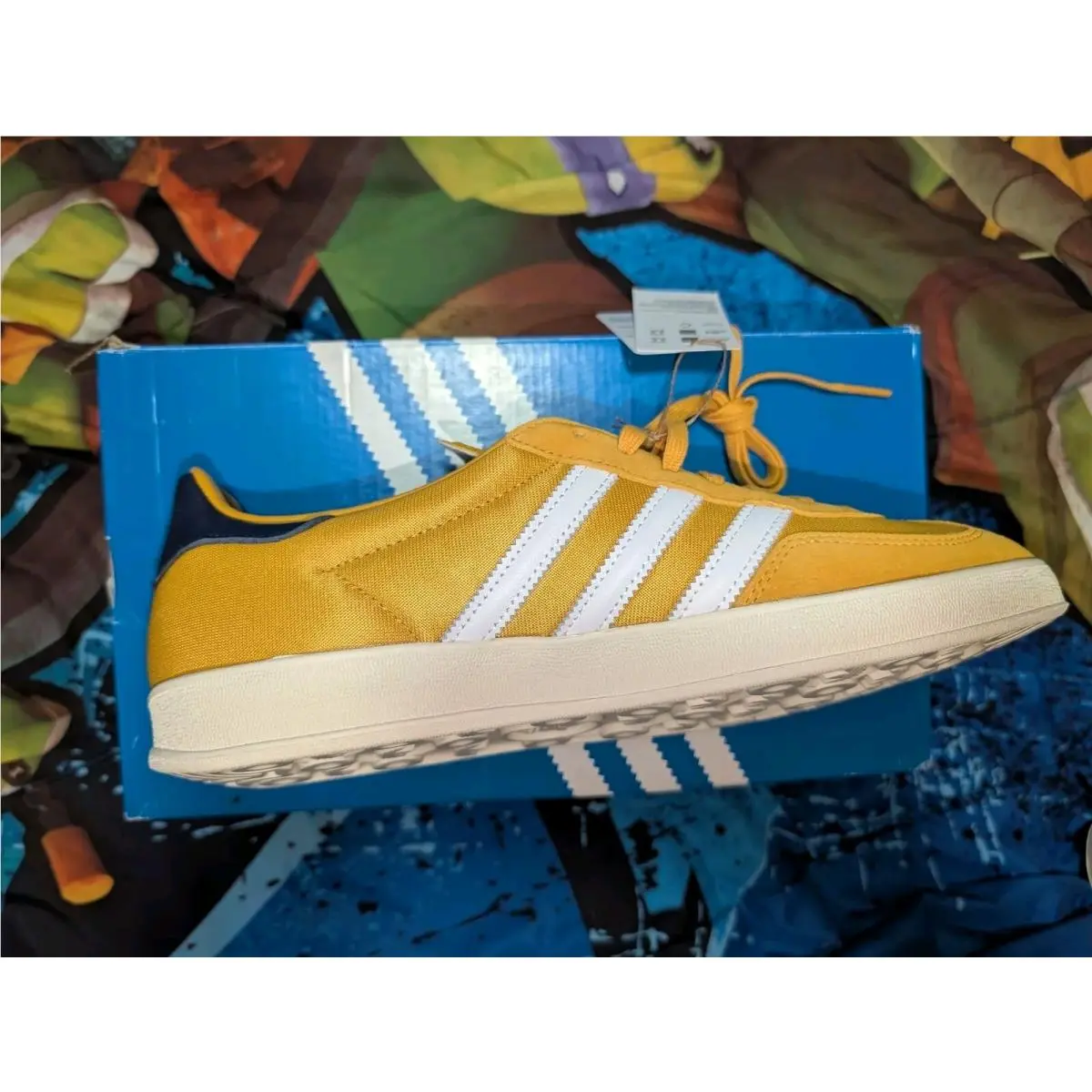 Adidas shoes - adidas Gazelle Indoor - Gazelle Indoor - IE0540 - Yellow (UPC: 0196468672795) 2