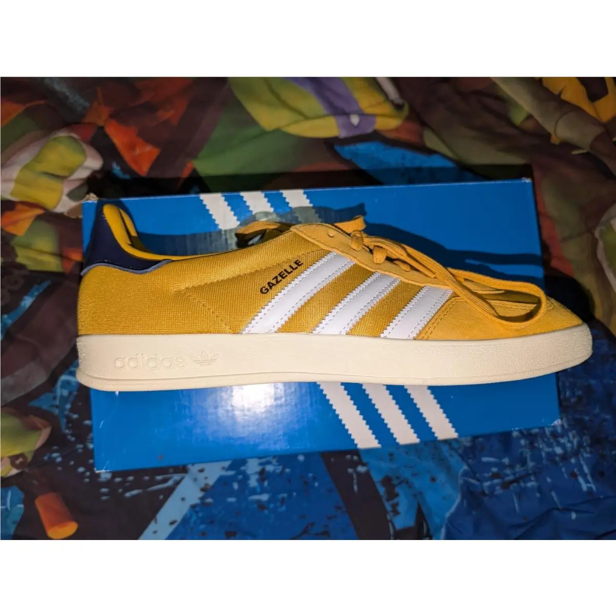 Adidas shoes - adidas Gazelle Indoor - Gazelle Indoor - IE0540 - Yellow (UPC: 0196468672795) 3