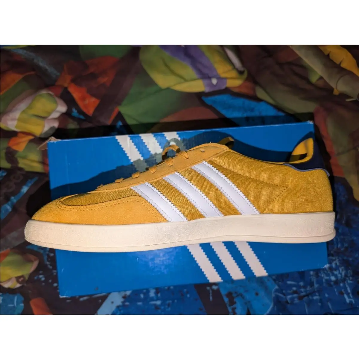 Adidas shoes - adidas Gazelle Indoor - Gazelle Indoor - IE0540 - Yellow (UPC: 0196468672795) 4