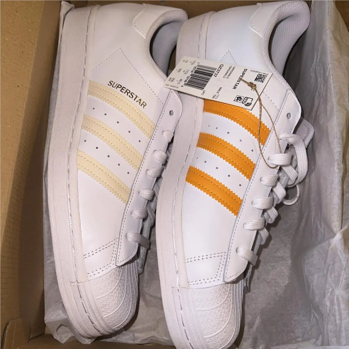 Adidas shoes - adidas Superstar - Superstar - GZ3737 - White (UPC: 0195734017629) 5