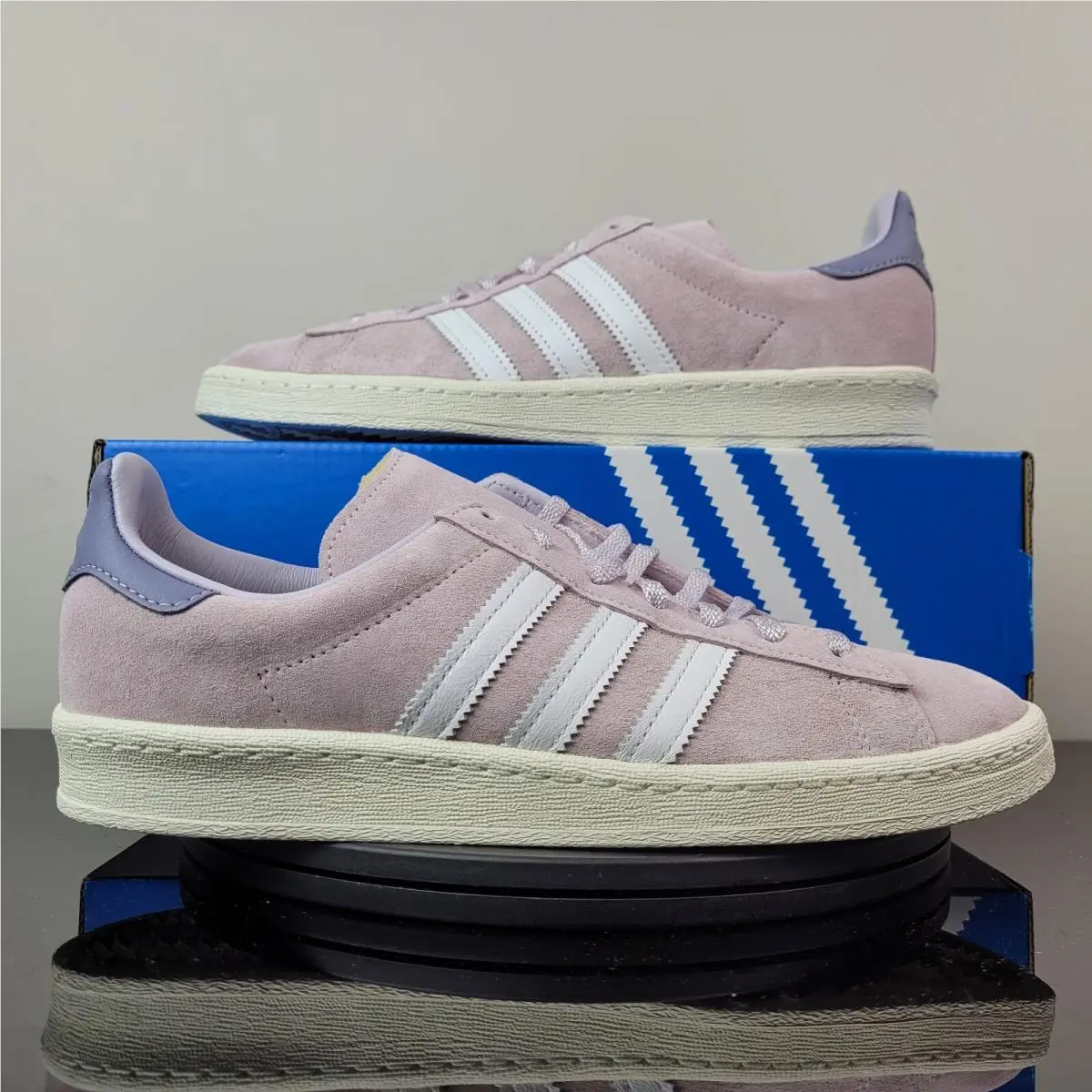 Adidas Originals Campus 80s Athletic Almost Pink White Shoes IF5335 Men`s Sz 11